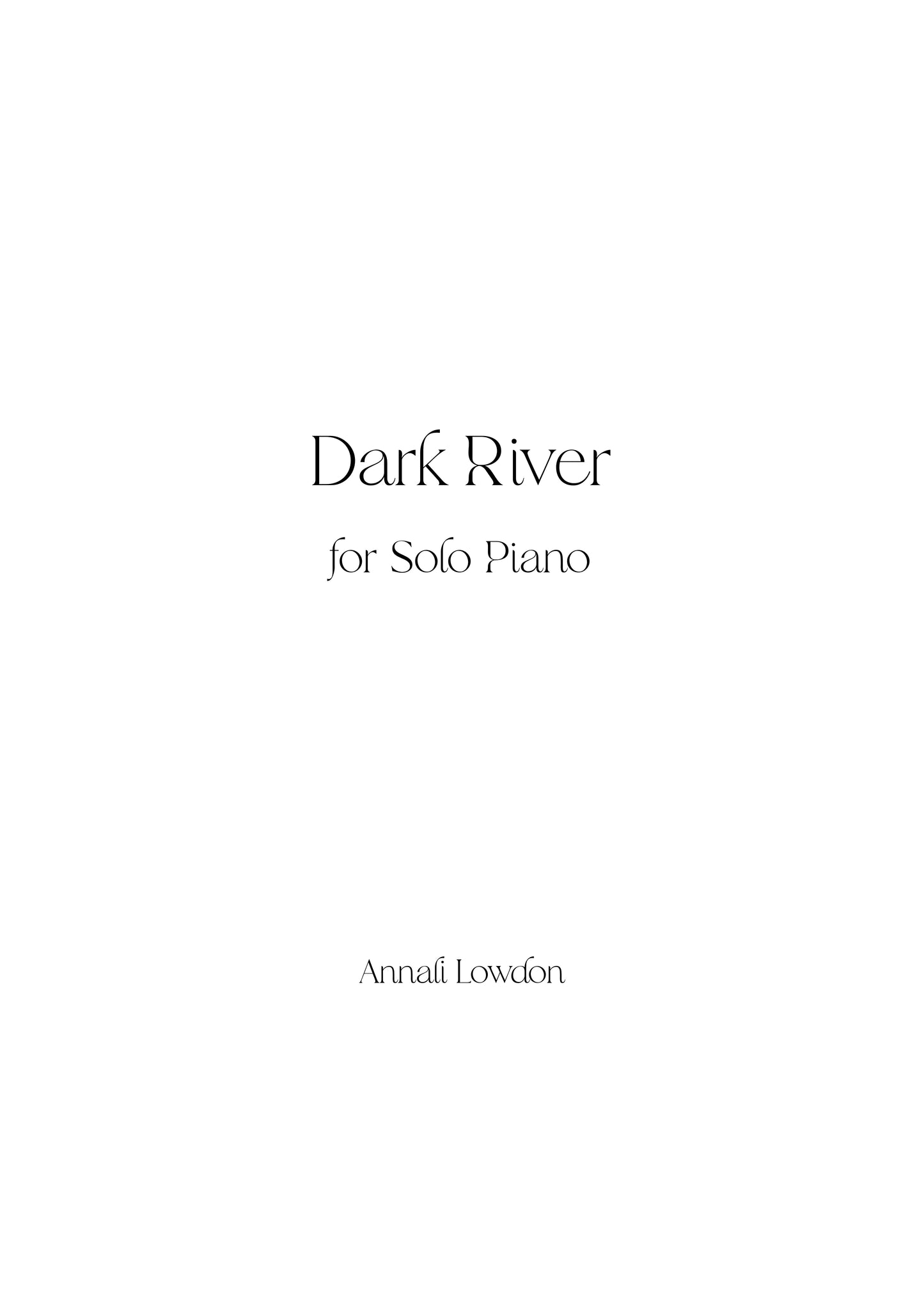 Dark River