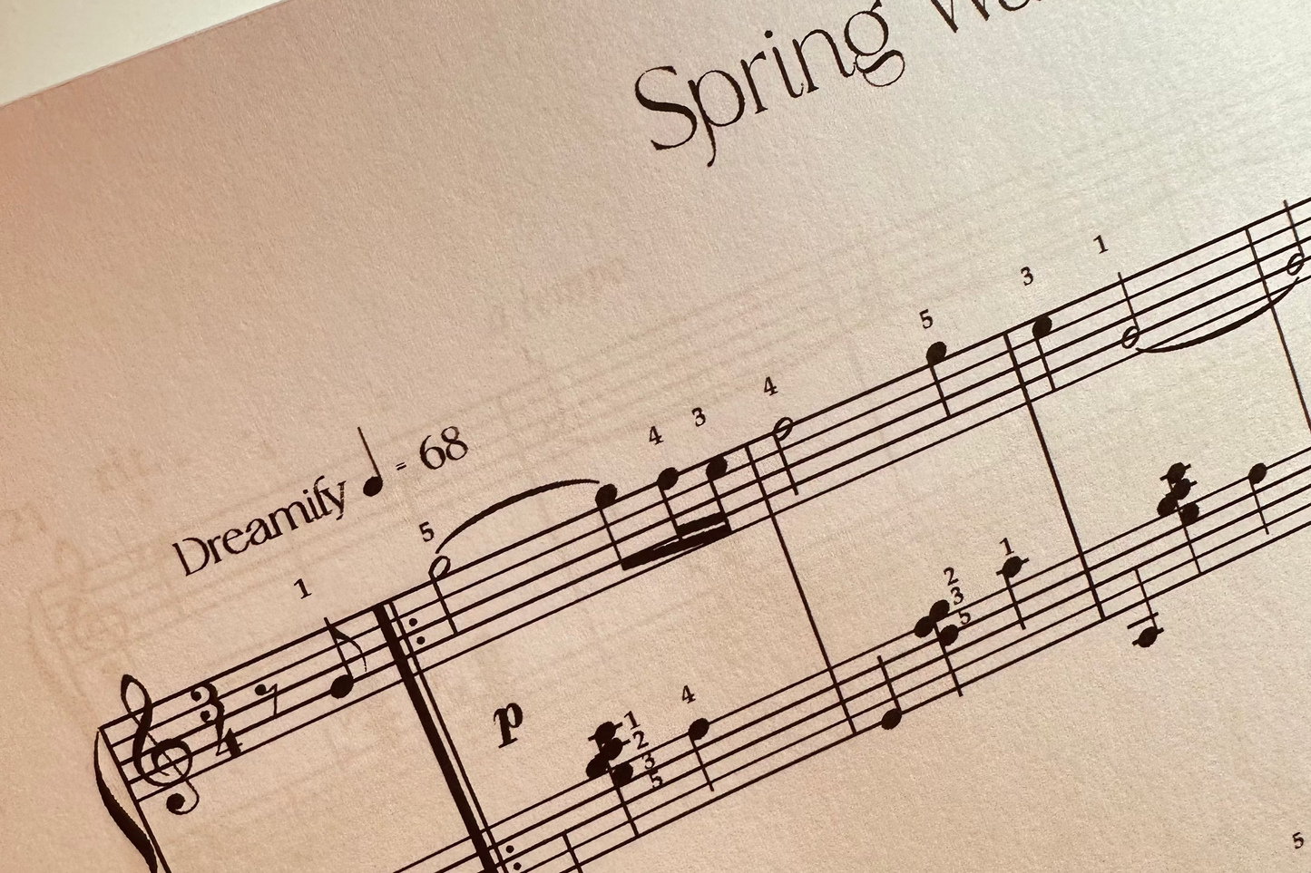 Spring Waltz for Solo Piano