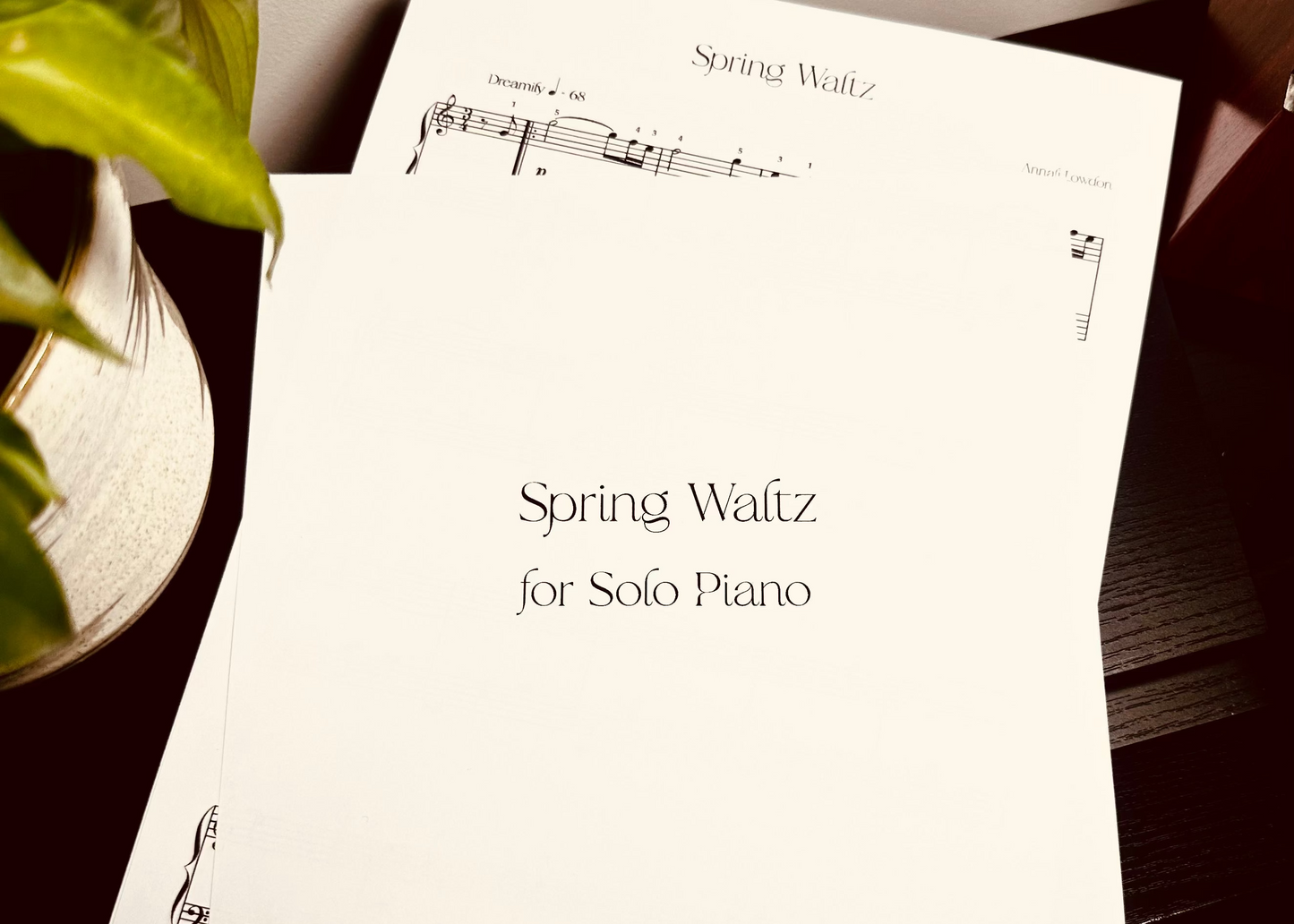 Spring Waltz for Solo Piano