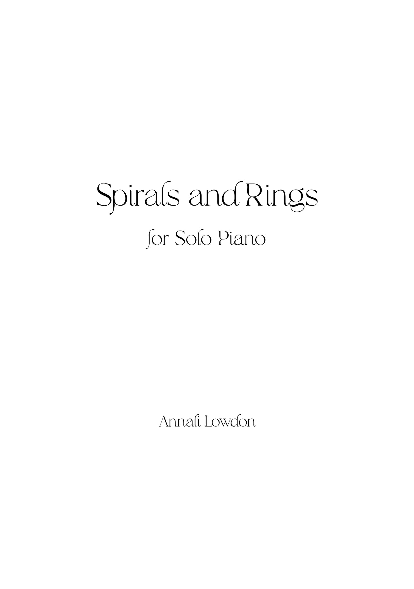 Spirals & Rings